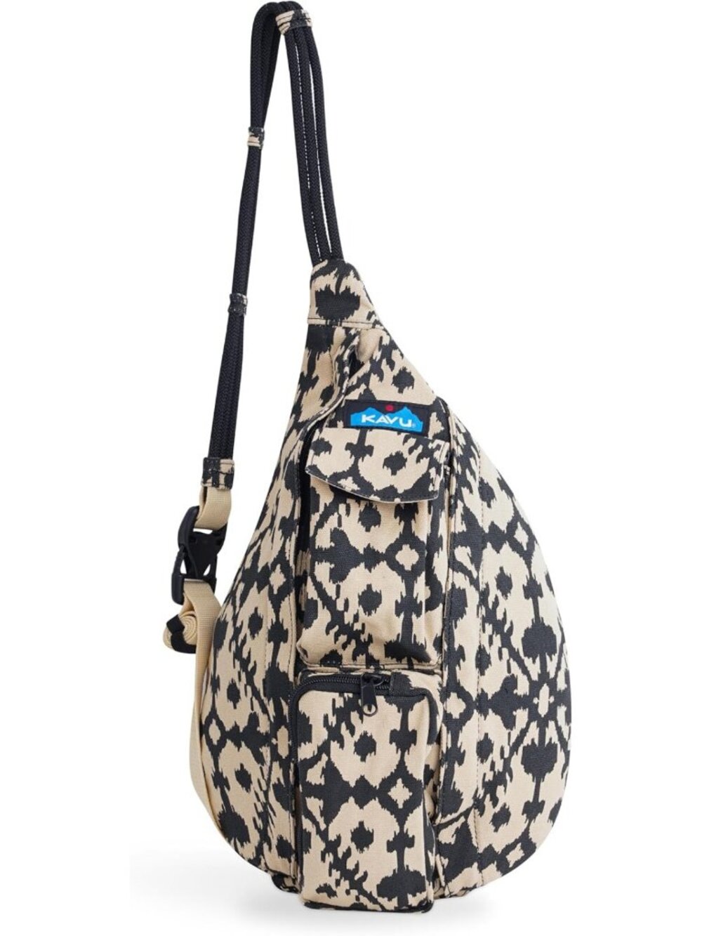 Mini Rope Bag - Cotton Canvas Crossbody Sling for Travel, Hiking & Everyday Use